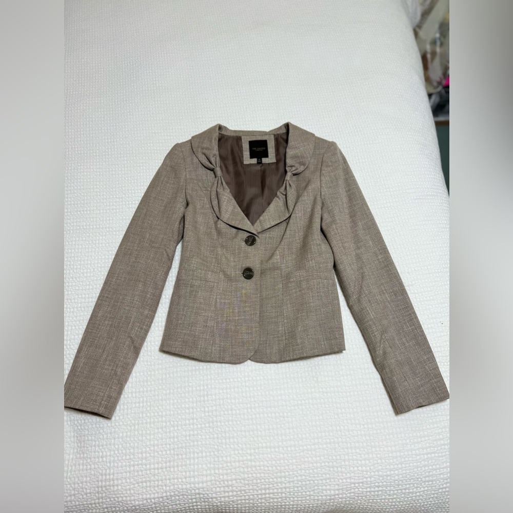 The Limited Collection Heather Tan Blazer Pant Suit - Picture 2 of 16